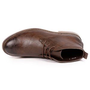 Bottines Chukka Walk Over Homme – Cuir Marron – Semelle Vibram – Taille US 10.5 – Occasion